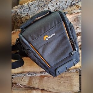 Lowepro Black and Orange Camera Bag